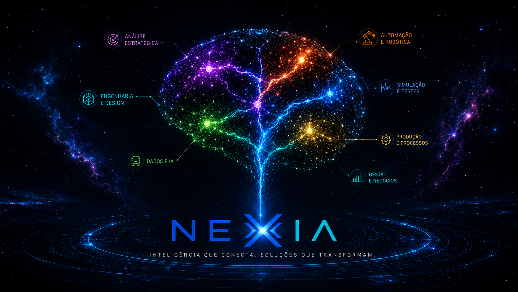NEXIA — Inteligência que conecta. Soluções que transformam.
